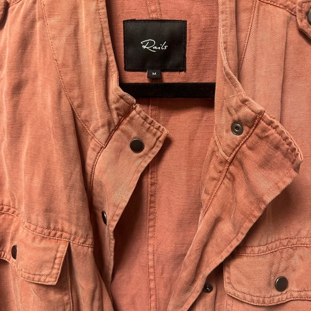 RAILS COLLINS ROSE DUST JAKET - Picture 3 of 7